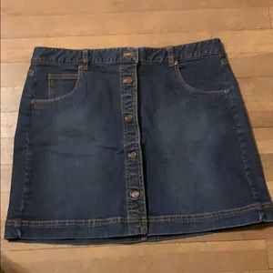 Jean skirt